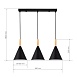 Светильник подвесной Черный/Черный E27 3*40W SLE1255-403-03 - фото