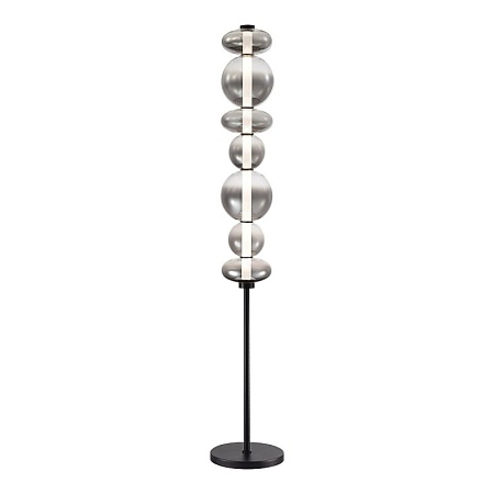 Светильник напольный ST-Luce Черный/Дымчато-Серый LED 1*40W 3000K SL6119.405.40 - фото
