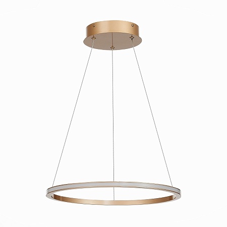 Светильник подвесной ST-Luce Золотистый/Белый LED 1*22W 4000K ST604.243.22 - фото