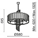 Подвесной светильник Maytoni Frame MOD174PL-06G - фото