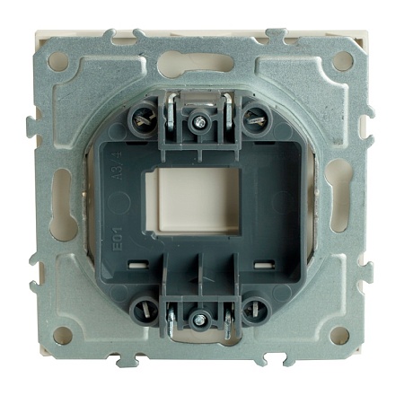 Заглушка (механизм), серия Эмили, белый фарфор, soft touch, RST00-5116-01 - фото