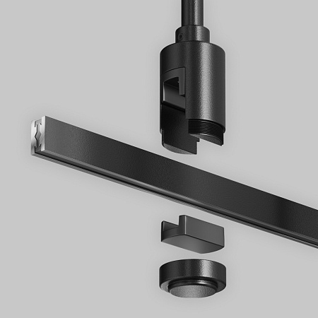 Крепление потолочное Medium одинарное 360мм Flarity черный - фото