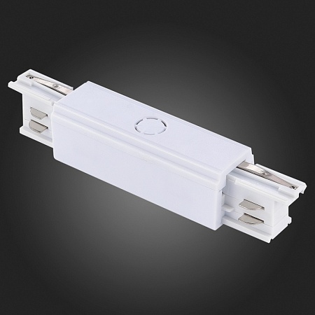 Центральный токоподвод для трехфазного шинопровода ST-Luce Белый ST030.509.13 - фото