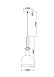 Подвесной светильник Freya FR5148PL-01GR - фото