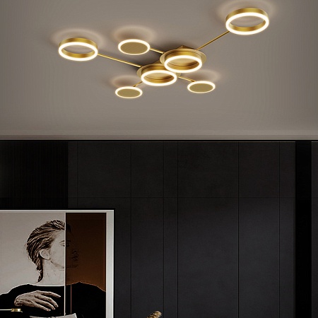 Потолочный Светильник Aldan L75 Brass Imperiumloft 231133-23 - фото