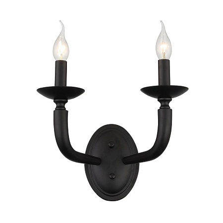 Бра ST-Luce Черный E14 2*40W SL1114.401.02 - фото