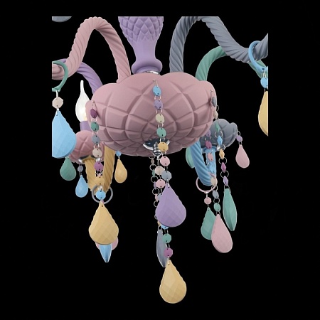 Люстра подвесная ST-Luce Разноцветный E14 6*40W SL1700.783.06 - фото