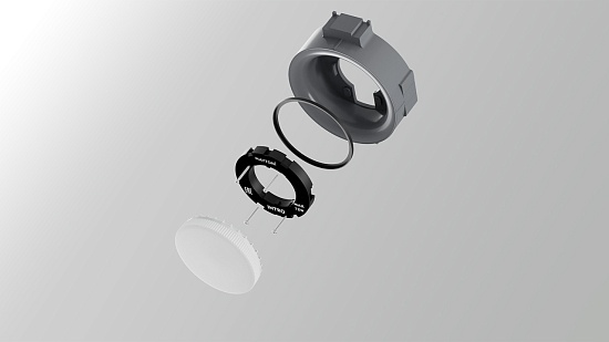 Встраиваемый светильник Technical Intro DL019-GX53-B - фото