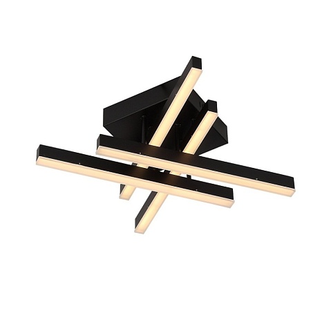 Люстра потолочная ST-Luce Черный/Черный, Белый LED 1*22W 3000K/4000K/6000K SL933.402.04 - фото