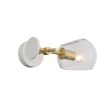 Бра ST-Luce Латунь/Прозрачный E14 1*40W SL434.201.01 - фото