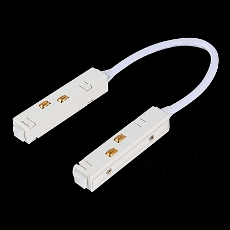 Коннектор питания угловой для магнитного шинопровода ST-Luce Белый ST006.549.00 - фото