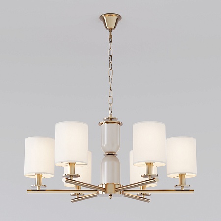 Потолочный светильник Eurosvet 60146/6 латунь - фото