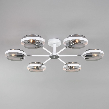 Потолочный светильник Eurosvet 70121/6 белый Smart - фото