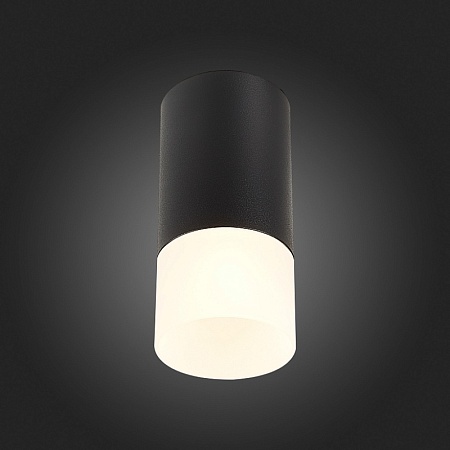 Светильник потолочный Черный GU10 1*50W IP20 D64xH131 220V Без ламп ST100.412.01 - фото