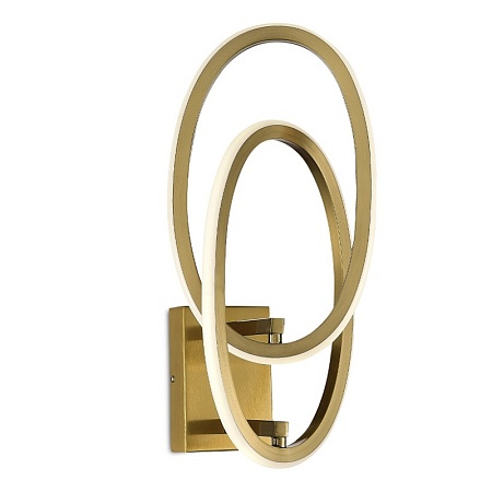 Бра ST-Luce Золотистый/Золотистый LED 1*25W 4000K SL6505.211.25 - фото