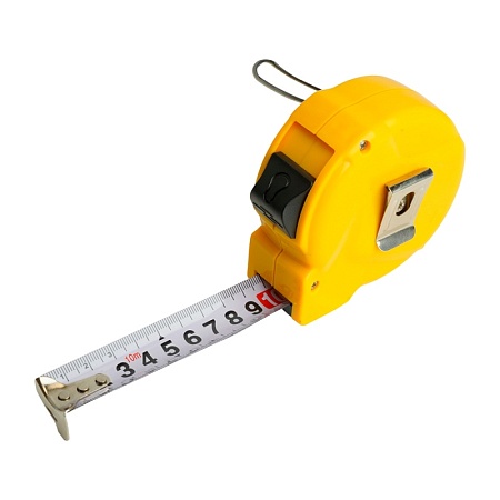 Рулетка, 10 м х 25 мм, II класс точности, пластик MTS-210-A - фото