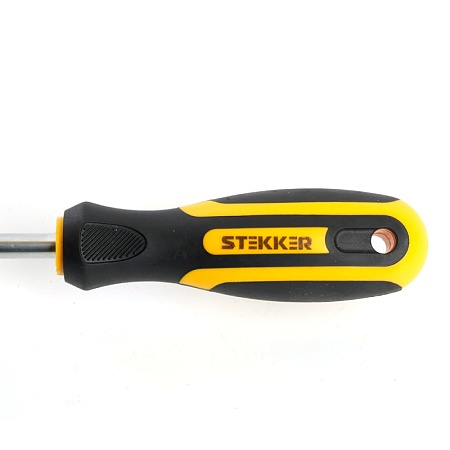 Отвертка крестовая STEKKER Ph 2 х 100 мм, Cr-V, SDM-PH2-100 - фото