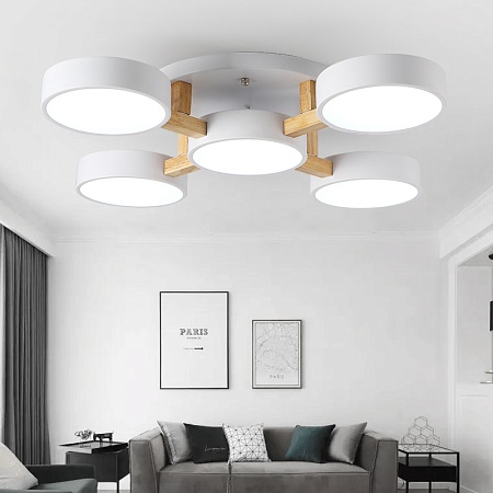 Потолочная Люстра Joist 4 Gray Imperiumloft 178327-26 - фото