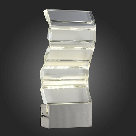 Светильник настенный ST-Luce Хром/Прозрачный LED 1*6W 4000K SL580.701.01 - фото