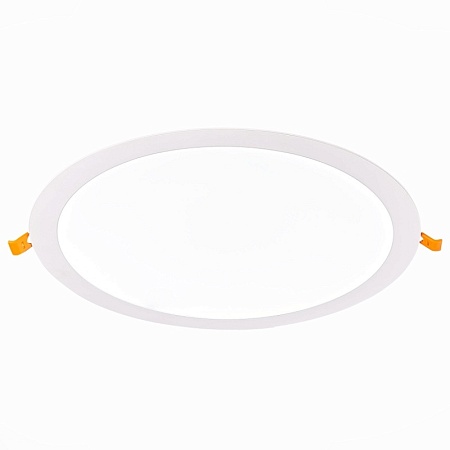 Св-к встр. Белый LED 1*24W 3000K 1 728Lm Ra80 110° IP20 D300xH8 90-265V ST209.538.24 - фото