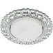 Светильник встраиваемый с белой LED подсветкой Feron CD4045 потолочный GX53 без лампы, прозрачный, хром - фото