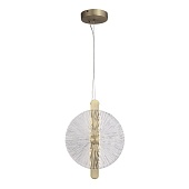 Светильник подвесной ST-Luce бронза/прозрачный LED 1*11W 4000K SL6141.303.01