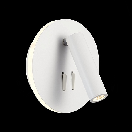 Светильник настенный Белый LED 1*8W 3000K 624Lm Ra>80 24° IP20 L-xW155xH155 170-240V SL1586.513.01 - фото