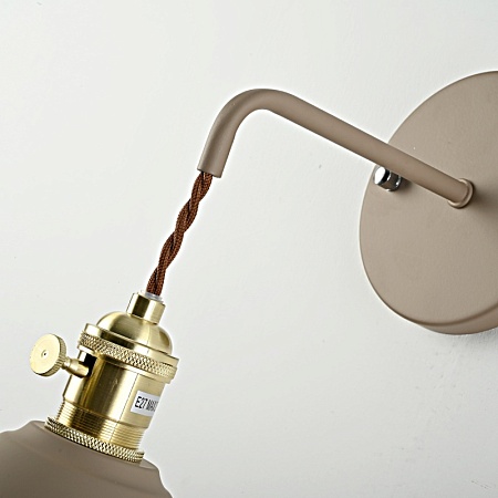 Бра С Подвесным Плафоном Braid Wall Khaki Imperiumloft 181880-26 - фото