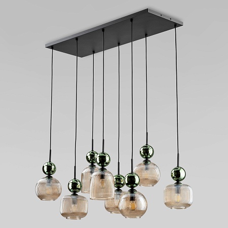 Подвесной светильник TK Lighting 11151 Sophia Green Cognac - фото