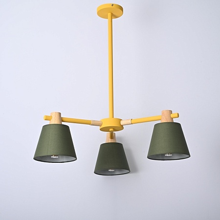 Потолочная Люстра На Штанге Natura A Green 3 Imperiumloft 101825-26 - фото