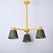 Потолочная Люстра На Штанге Natura A Green 3 Imperiumloft 101825-26 - фото