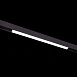 Магнитный трековый светильник Черный LED 1*12W 3000K 780Lm Ra>90 120 IP20 L406xW22xH44 ST360.436.12 - фото