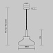 Подвесной светильник Maytoni MOD405PL-01W - фото