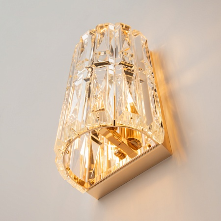 Настенный светильник (бра) Maytoni Facet MOD094WL-01G - фото