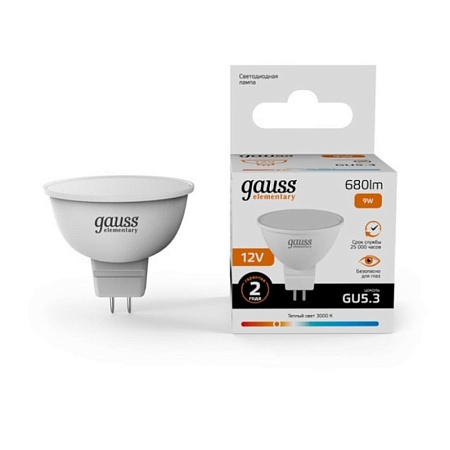 Светодиодная лампа GAUSS 11519_GAUSS - фото