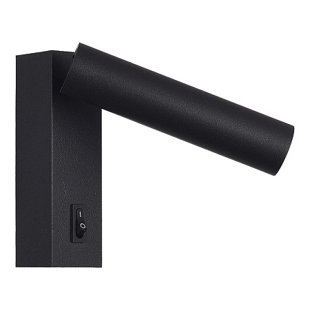 Светильник настенный ST-Luce Черный/Черный LED 1*5W 3000K ST161.411.05 - фото