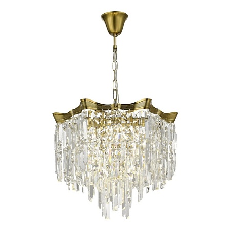 Светильник подвесной ST-Luce Латунь/Прозрачный E14 7*60W SL1659.303.07 - фото