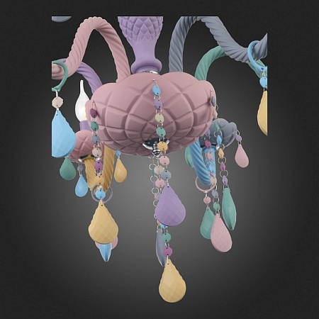 Люстра подвесная ST-Luce Разноцветный E14 6*40W SL1700.783.06 - фото