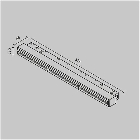 Трековый светильник Technical Parete TR106-2-18W4K-W - фото