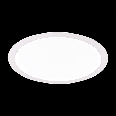 Св-к встр. Белый LED 1*24W 4000K 1 848Lm Ra80 110° IP20 D300xH8 90-265V ST209.548.24 - фото