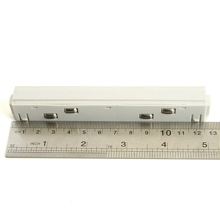 Соединитель угловой для низковольтного встраиваемого шинопровода, белый, LD2004 - фото