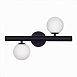 Бра ST-Luce Черный/Белый G9 2*5W SL1185.401.02 - фото
