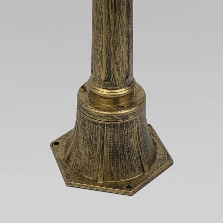 Ландшафтный светильник уличный на столбе Sirius F черное золото IP44 Sirius F черное золото Elektrostandard - фото