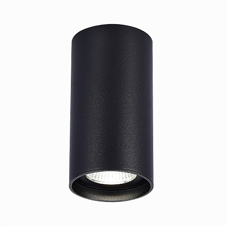 Светильник потолочный Черный LED 1*15W 4000K 1 200Lm Ra>90 60° IP44 D75xH140 220-265V ST157.442.15 - фото