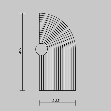 Настенный светильник (бра) Freya Felt FR6189WL-L20LG2 - фото