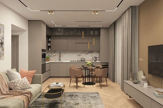 Светильник на шине Denkirs SMART LINEAR DK8004-BK - фото