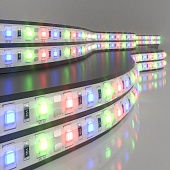 Светодиодная лента 12 В 14,4 Вт/м 60 Led/м 5050 IP65, RGB, 5 м Лента светодиодная 12V 14,4W 60Led 5050 IP65 RGB, 5м Elektrostandard