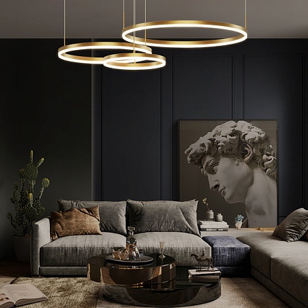 Подвесная Люстра Cruise Lux D40+60+80+100 Imperiumloft 219706-23 - фото