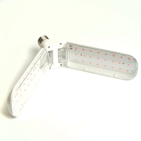 Лампа светодиодная 2-х лепестковая Feron LB-7000 E27 20W 175-265V красно-синий спектр - фото