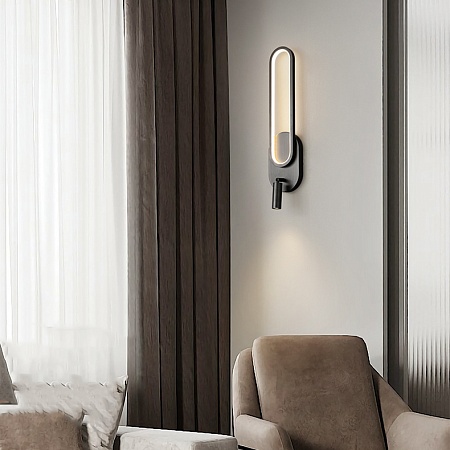 Настенный Светильник Carit B Black Imperiumloft 232721-23 - фото